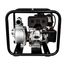 6RLAG-2LST 208cc, 150 GPM OHV Engine Driven Semi-Trash Pump, 2" MNPT suction/discharge (Black)