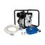 6RLAG-2LKIT 6 HP, 208cc, 150 GPM Aluminum Gas-Powered Engine Driven Pump w/ Hose Kit (Black)