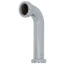 1-1/4" x 6" Slip Elbow w/ 2 Nuts and 2 Washers (Chrome Plated)