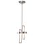 Frame LED Pendant w/ Frosted Glass
