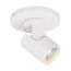 12 Watt LED White Barrel Monopoint 3000K 36 deg. Beam Angle