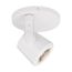 12 Watt LED White Taper Back Monopoint 3000K 36 deg. Beam Angle