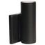 1 Light LED Small Up or Down Sconce Fixture Black Finish 10W 120/277V