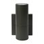1 Light LED Small Up or Down Sconce Fixture Bronze Finish 10W 120/277V