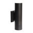 2 Light LED Large Up and Down Sconce Fixture Black Finish 20W 120/277V
