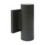 2 Light LED Small Up and Down Sconce Fixture Bronze Finish 10W 120/277V