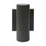 2 Light LED Small Up and Down Sconce Fixture Bronze Finish 10W 120/277V