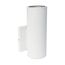 1 Light LED Large Up or Down Sconce Fixture White Finish 10W 120/277V