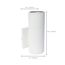 1 Light LED Large Up or Down Sconce Fixture White Finish 10W 120/277V