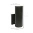 1 Light LED Large Up or Down Sconce Fixture Bronze Finish 10W 120/277V