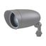 LED Landscape Flood 6W Light Gray Finish