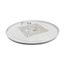 14" Acrylic Round Flush Mounted LED Light Fixture CCT Selectable w/ Microwave Sensor White Finish 120V