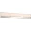 Jackson LED Large Vanity Brushed Nickel Finish w/ White Acrylic