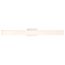 Jess LED Large Vanity Brushed Nickel Finish w/ White Acrylic