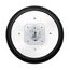 13" LED Flush Dome Fixture Mahogany Bronze Finish w/ Frosted Glass