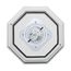 LED Spider Cage Fixture Black Finish w/ Frosted Glass