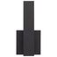 Raven LED Outdoor Sconce 10" Textured Matte Black Finish 8 Watts 3000K