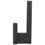 Raven LED Outdoor Sconce 10" Textured Matte Black Finish 8 Watts 3000K