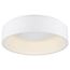 Orbit 20W LED Flush Mount White Finish