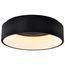 Orbit, 20W LED Flush Mount, CCT Selectable 3000K/4000K/5000K, Black Finish