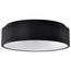 Orbit, 20W LED Flush Mount, CCT Selectable 3000K/4000K/5000K, Black Finish