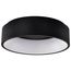 Orbit, 20W LED Flush Mount, CCT Selectable 3000K/4000K/5000K, Black Finish