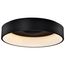 Orbit, 30W LED Flush Mount, CCT Selectable 3000K/4000K/5000K, Black Finish