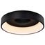 Orbit, 30W LED Flush Mount, CCT Selectable 3000K/4000K/5000K, Black Finish