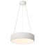 Orbit, 20W LED Pendant, CCT Selectable 3000K/4000K/5000K, White Finish