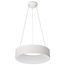 Orbit, 20W LED Pendant, CCT Selectable 3000K/4000K/5000K, White Finish