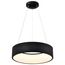 Orbit, 20W LED Pendant, CCT Selectable 3000K/4000K/5000K, Black Finish