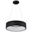 Orbit, 20W LED Pendant, CCT Selectable 3000K/4000K/5000K, Black Finish