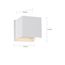 Lightgate LED Sconce 5W Matte White Finish 3000K