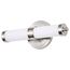 Kagen Small Vanity LED Brushed Nickel Finish White Acrylic Lens