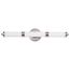 Kagen Medium Vanity LED Brushed Nickel Finish White Acrylic Lens