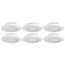 4" LED Surface Mount Fixture 3000K 6 Unit Contractor Pack White