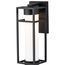 Ledges 6W LED Medium Wall Lantern Matte Black w/ White Opal Glass