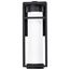Ledges 6W LED Medium Wall Lantern Matte Black w/ White Opal Glass