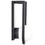 Cradle 6W LED Medium Wall Lantern Matte Black w/ White Opal Glass
