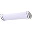 Glamour LED 25" Linear Flush Mount Fixture Brushed Nickel Finish CCT Selectable 3K/4K/5K