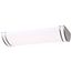 Glamour LED 25" Linear Flush Mount Fixture Brushed Nickel Finish CCT Selectable 3K/4K/5K