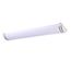 Glamour LED 50" Linear Flush Mount Fixture Brushed Nickel Finish CCT Selectable 3K/4K/5K
