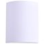 Crispo LED 9" Wall Sconce White Finish CCT Selectable 3K/4K/5K