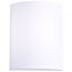 Crispo LED 9" Wall Sconce White Finish CCT Selectable 3K/4K/5K