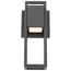 Supreme 10W LED Small Wall Lantern Matte Black Finish