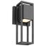Supreme 10W LED Small Wall Lantern Matte Black Finish