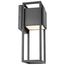 Supreme 18W LED Medium Wall Lantern Matte Black Finish