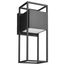 Supreme 18W LED Large Wall Lantern Matte Black Finish