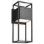 Supreme 18W LED Large Wall Lantern Matte Black Finish