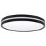15 Inch Surface Mount w/ Night Light 5 CCT Selectable Matte Black Finish
